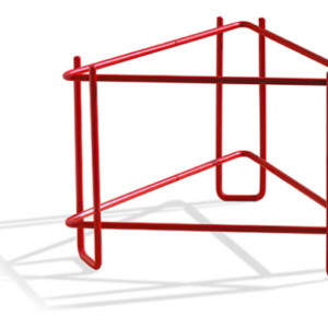 Support métallique rouge pour maturateur 50 kg.